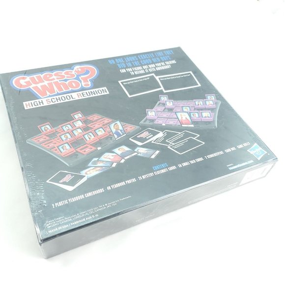 Hasbro Gaming Guess Who? High School Reunion A Parody Of The Classic Board Game - Picture 3 of 9